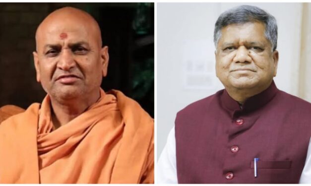 ಕನ್ಹೇರಿ ಶ್ರೀಗಳಿಗೆ ನಿರ್ಬಂಧ ; ಕಾಂಗ್ರೆಸ್ ನಿಂದ ಧರ್ಮ ಒಡೆಯುವ ಕುತಂತ್ರ ; ಶೆಟ್ಟರ್ ಆಕ್ರೋಶ