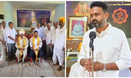 ಚನ್ನರಾಜ ಹಟ್ಟಿಹೊಳಿಗೆ ಸನ್ಮಾನ