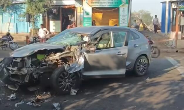 ಅಥಣಿ : ಶಂಕರಹಟ್ಟಿಯಲ್ಲಿ ಭೀಕರ ರಸ್ತೆ ಅಪಘಾತ..!