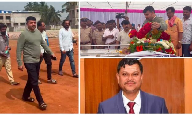 ಗುರುವಿನ‌ ಅಂತಿಮ ದರ್ಶನಕ್ಕೆ ಓಡೋಡಿ ಬಂದ ಐಪಿಎಸ್ ರವಿ ಚನ್ನಣ್ಣವರ