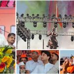 ಅಥಣಿಯಲ್ಲಿ ಕೇಸರಿ ಕಲರವ ; ಶಿವಾಜಿ ಮಹಾರಾಜರ‌ ಭವ್ಯ ಮೂರ್ತಿ ಅನಾವರಣ