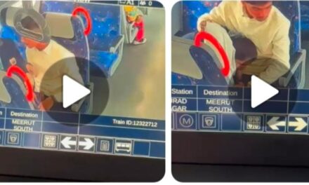 ಚಲಿಸುತ್ತಿರುವ ರೈಲಿನಲ್ಲೇ ಮೈ ಮರೆತ ಜೋಡಿ ; ಖುಲ್ಲಂಖುಲ್ಲಾ ಸೆ*ಕ್ಸ್….!