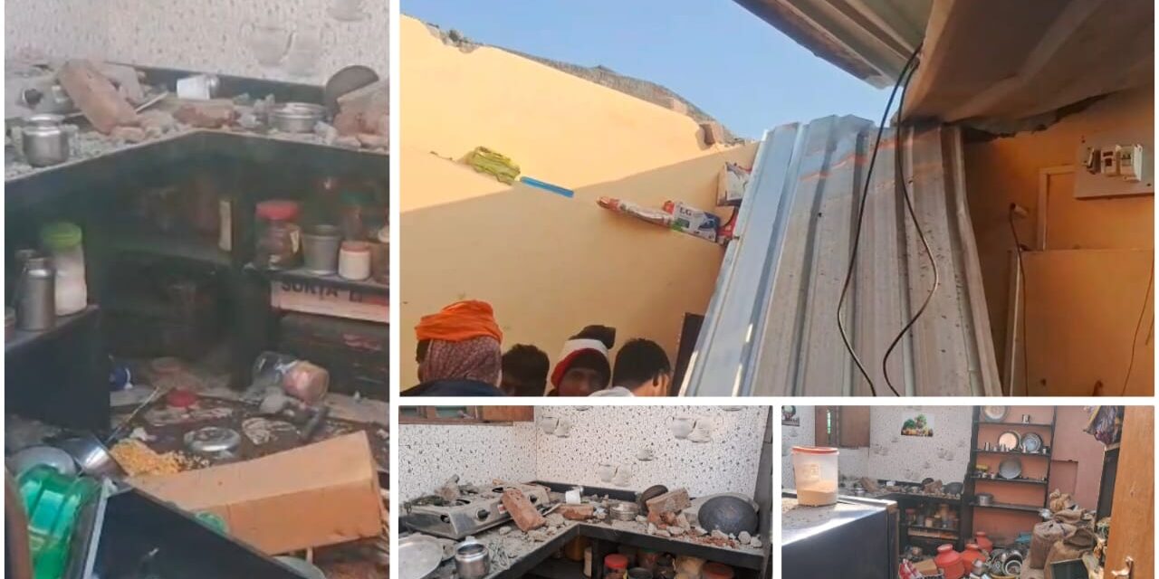 ಅಥಣಿಯಲ್ಲಿ ದುರ್ಘಟನೆ ; ಗ್ಯಾಸ್ ಸಿಲಿಂಡರ್ ಸ್ಪೋಟಕ್ಕೆ ಮನೆ ಜಖಂ, ದಂಪತಿಗೆ ಗಂಭೀರ ಗಾಯ