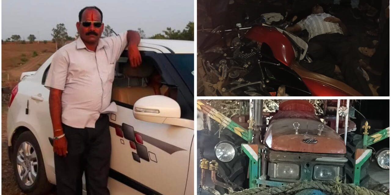 ಅಥಣಿ : ಭೀಕರ ರಸ್ತೆ ಅಪಘಾತ, ಬೈಕ್ ಸವಾರ ಸಾವು