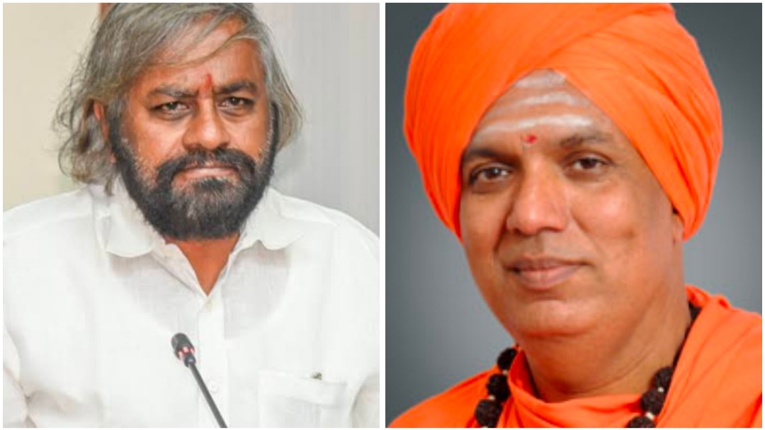 ವೀರಶೈವ ಮಹಾಸಭೆ ರಾಷ್ಟ್ರೀಯ ಅಧ್ಯಕ್ಷರಾಗಿ ಈಶ್ವರ ಖಂಡ್ರೆ ಆಯ್ಕೆ ; ಶುಭಾಶಯ ತಿಳಿಸಿದ ಹುಕ್ಕೇರಿ ಶ್ರೀ