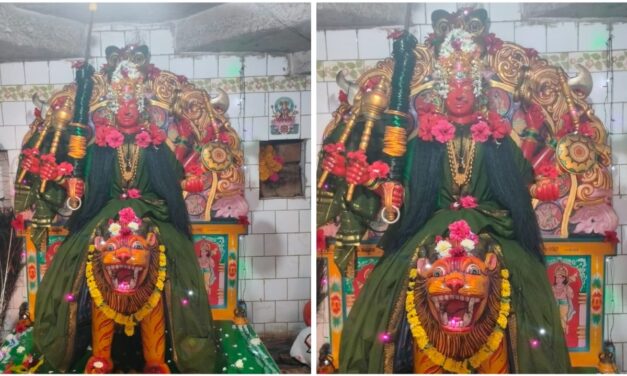 ನಂದಿಹಾಳ ಗ್ರಾಮದೇವಿ ಚಿನ್ನಾಭರಣ ಕಳವು..!