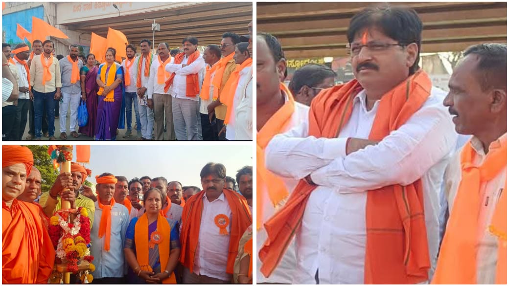 ಹಿಂದೂ ಶೋಭಾ ಯಾತ್ರೆಯಲ್ಲಿ ಹೆಜ್ಜೆ ಹಾಕಿದ ಕಾಂಗ್ರೆಸ್ ಶಾಸಕ ; ಪಾಟೀಲರ ನಡೆಗೆ ಮೆಚ್ಚುಗೆ…!