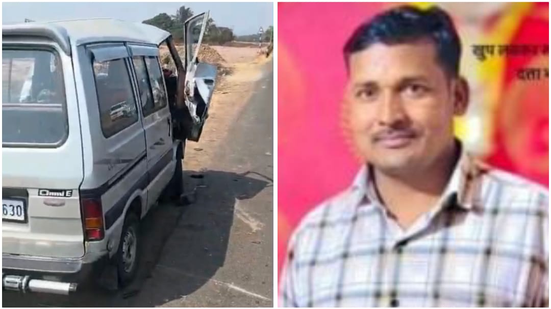 ಅಥಣಿ ಕಾಗವಾಡ ರಸ್ತೆಯಲ್ಲಿ ಭೀರಕ ಅಪಘಾತ ; ವ್ಯಕ್ತಿ ಸಾವು