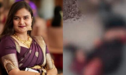 ಹೆಲ್ಮೆಟ್ ಧರಿಸದೆ ಬುಲೆಟ್ ಚಾಲನೆ ; ಅಪಘಾತದಲ್ಲಿ ಯುವತಿ ಸಾವು…!