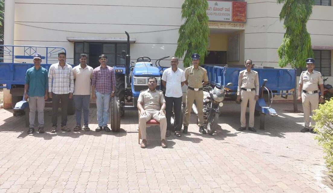 ಅಂಕಲಗಿ ಪೊಲೀಸರ ಭರ್ಜರಿ ‌ಕಾರ್ಯಾಚರಣೆ ; ವಾಹನ ಕಳ್ಳರ ಬಂಧನ