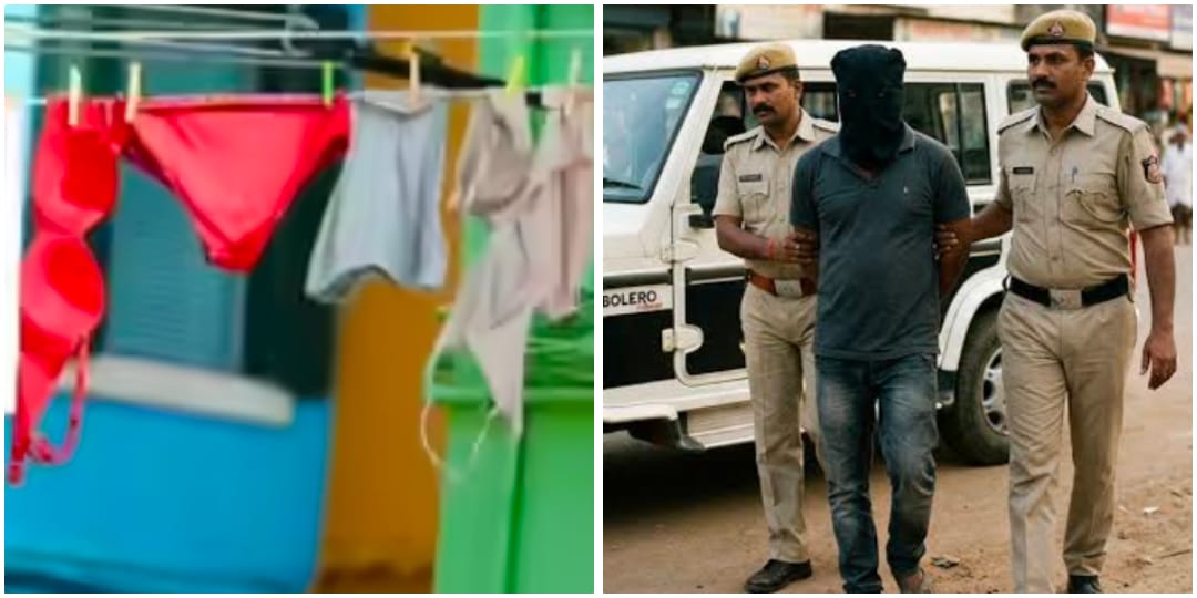 ಮಹಿಳೆಯರ ಒಳ‌ ಉಡುಪು ಕದಿಯುತ್ತಿದ್ದ ವ್ಯಕ್ತಿ ಬಂಧನ..!