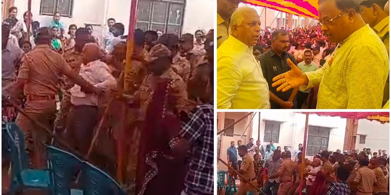ಚಿಂಗಳೆಗೆ ಏ ಬಾಡ್ಯಾ ಎಂದ ಮಹಿಳೆಯರು ; ಜೊಲ್ಲೆ ಆಕ್ರೋಶ – ಪೊಲೀಸ್ ಭದ್ರತೆಯಲ್ಲಿ ಹೊರನಡೆದ ಬುಡಾ ಅಧ್ಯಕ್ಷರು