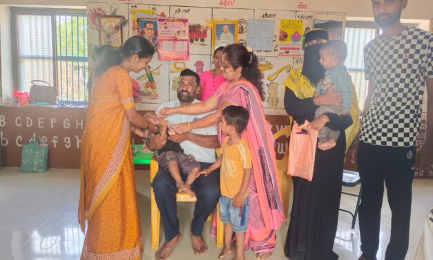 ಚಿಕ್ಕೂಡ ಗ್ರಾಮದಲ್ಲಿ ಪಲ್ಸ್ ಪೋಲಿಯೋ ಅಭಿಯಾನ ಯಶಸ್ವಿ