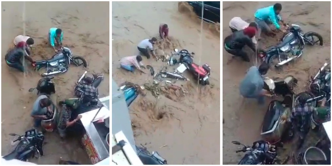 ರಕ್ಕಸ ಮಳೆಗೆ ಬೈಲಹೊಂಗಲ ಜನ ಕಂಗಾಲು – VIDEO