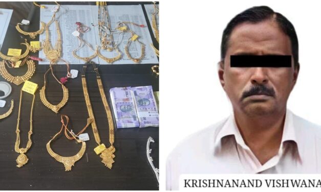 ಬೆಳಗಾವಿ ಚಿನ್ನದಂಗಡಿ ಕಳವು ಪ್ರಕರಣ : ದೂರು ನೀಡಿದ್ದ ಮಾಲೀಕನೇ‌ ಕಳ್ಳ