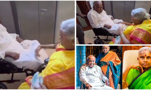 ಪತ್ನಿ ಸಾವಿಗೂ ಮೂರು ದಿನದ ಹಿಂದೆ ಕೈತುತ್ತು ತಿನ್ನಿಸಿದ್ದ ದೇವೇಗೌಡರು – Video