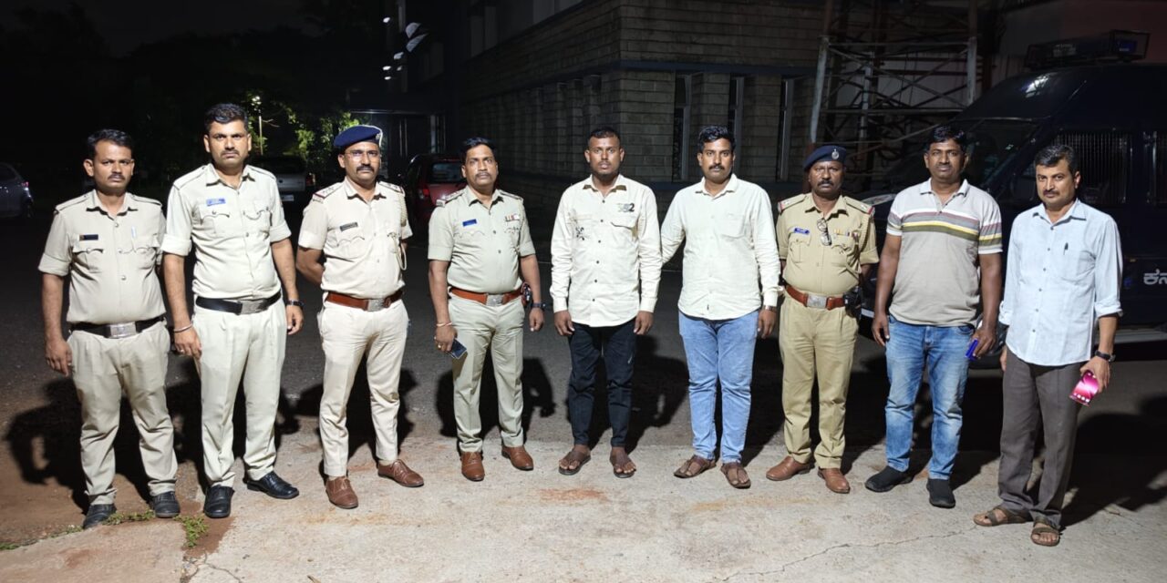 ರೌಡಿಶೀಟರ್ ನನ್ನು ಬಂಧಿಸಿ ಬಳ್ಳಾರಿ ಜೈಲಿಗೆ ಅಟ್ಟಿದ ಮುರಗೋಡ ಠಾಣೆ ಪೊಲೀಸರು