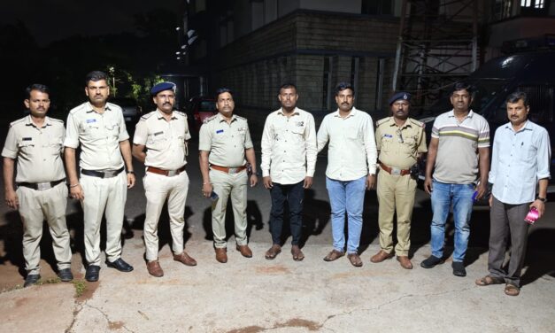 ರೌಡಿಶೀಟರ್ ನನ್ನು ಬಂಧಿಸಿ ಬಳ್ಳಾರಿ ಜೈಲಿಗೆ ಅಟ್ಟಿದ ಮುರಗೋಡ ಠಾಣೆ ಪೊಲೀಸರು