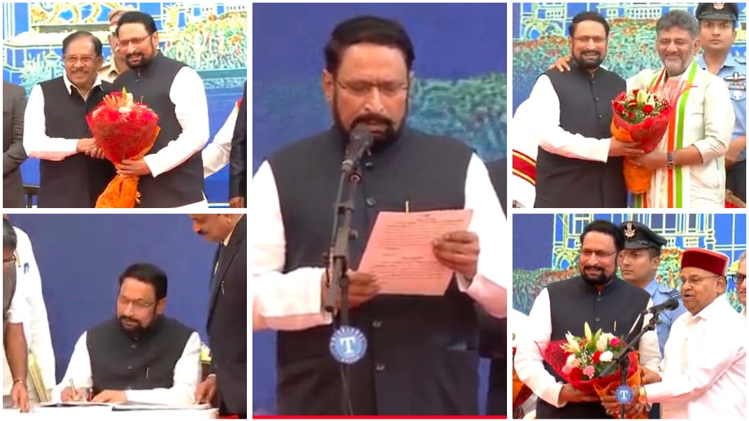 ಸಾಹುಕಾರರ ಕಾಳಗದಲ್ಲಿ ಗೆದ್ದ ಲಕ್ಷ್ಮಣ ಸವದಿ ; ಪ್ರಮಾಣವಚನ ಸ್ವೀಕಾರ