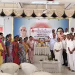 ಈಶ್ವರೀಯ ವಿಶ್ವವಿದ್ಯಾಲಯದಲ್ಲಿ ರಕ್ತದಾನ ಶಿಬಿರ ಹಾಗೂ ವಿಶ್ವಬಂದುತ್ವ ದಿನಾಚರಣೆ