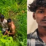 ಕೆರೆಗೆ ಜಿಗಿದು ಆರೋಪಿಯನ್ನು ಬಂಧಿಸಿದ ಪೊಲೀಸರು
