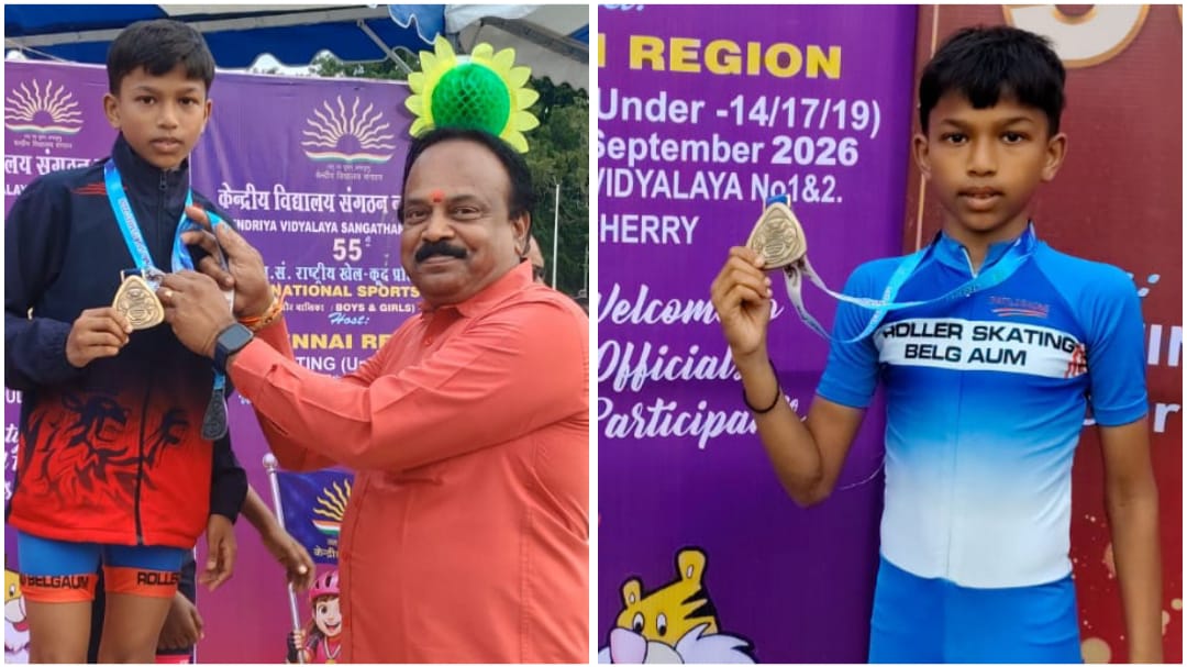 ಸ್ಪೀಡ್ ರೋಲರ್ ಸ್ಕೇಟಿಂಗ್ ಸ್ಪರ್ಧೆಯಲ್ಲಿ ಕುಲದೀಪ ಬಿರ್ಜೆ ಸಾಧನೆ