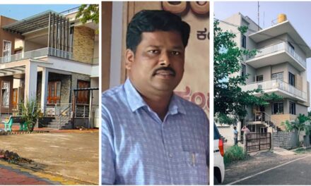 ನಿಪ್ಪಾಣಿ ತಹಶೀಲ್ದಾರ ಪತ್ನಿ ತವರು ಮನೆ, ಸೊಸೈಟಿ ಮೇಲೆ ಲೋಕಾಯುಕ್ತ ದಾಳಿ