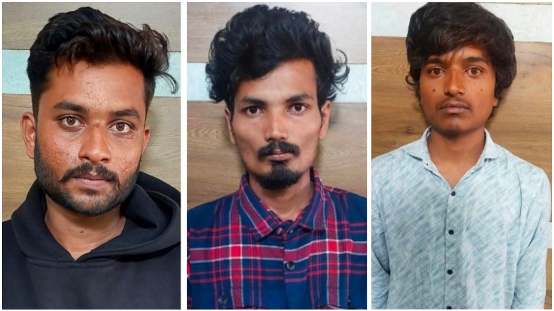 ಗಾಂಜಾ ಮಾರುತಿದ್ದ ಮೂವರು ಆರೋಪಿಗಳ ಬಂಧಿಸಿದ ಸಿಸಿಬಿ ಪೊಲೀಸರು