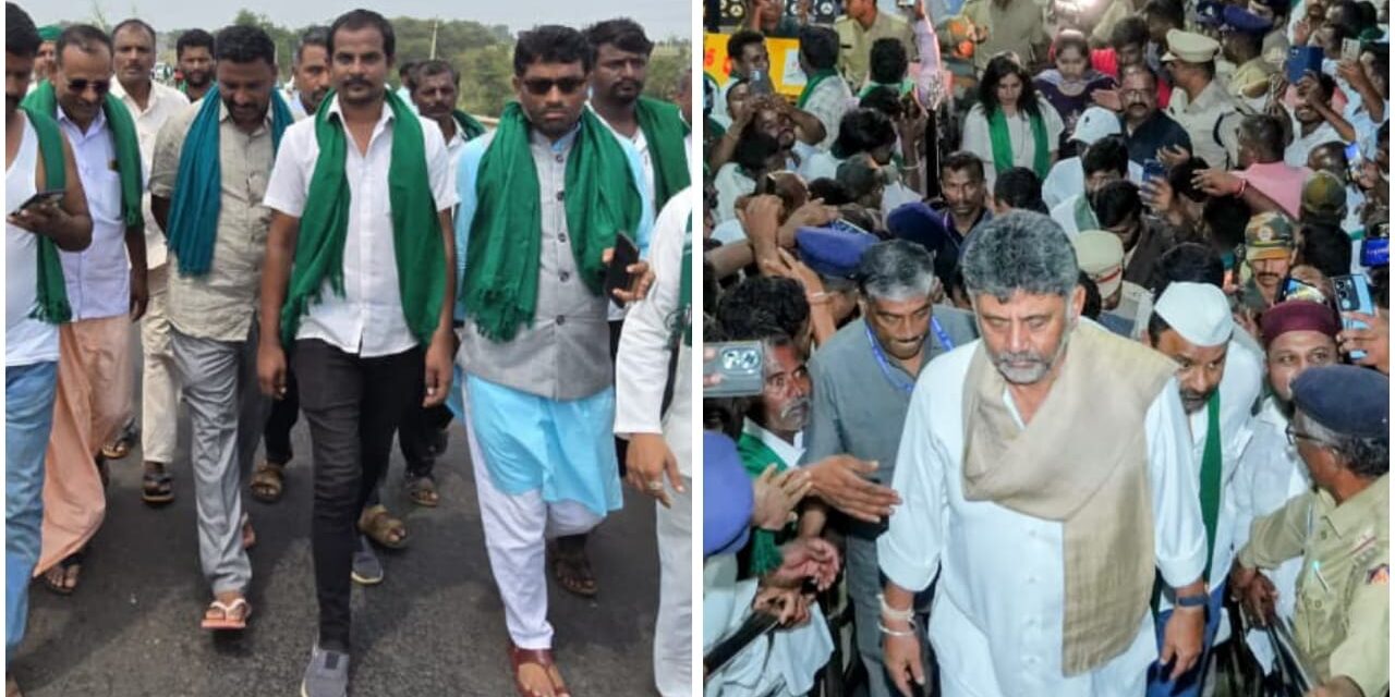 ಸಿಎಂ ‌ಭರವಸೆಗೆ ಜಗ್ಗದ ರೈತರು ; ಪಾದಯಾತ್ರೆ ಮುಂದುವರಿಸುವ ನಿರ್ಧಾರ..!